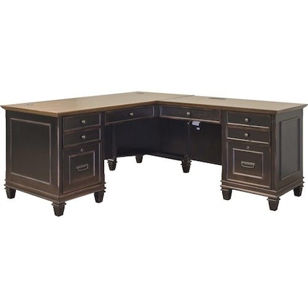 Martin Furniture DESK WITH RIGHT RETURN MRTIMHF684RRR
